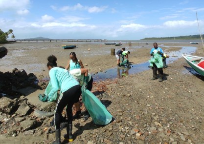 Dia Mundial do Meio Ambiente é celebrado com ação de limpeza do manguezal