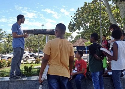 Estudantes do IMLVN participaram de Aula de Campo em preparação para o Concurso de Redação 2023